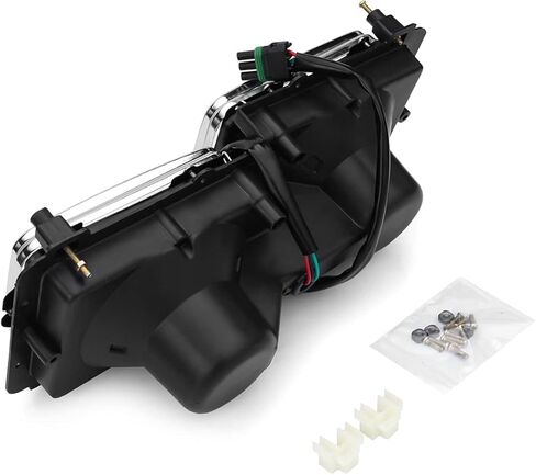 Generic Headlight Housing Base with 3 Pin Female Connector for Freightliner FLD 112 120 1989-2003 Series Truck (Driver and Passenger Side) in Saudi Arabia