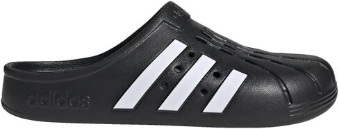 adidas Unisex Adilette Clog Slide Sandal, Aurora Ink/Aurora Ink/Aurora Ink, 12 US Men in Saudi Arabia