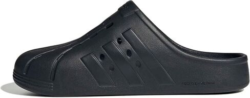 adidas Unisex Adilette Clog Slide Sandal, Aurora Ink/Aurora Ink/Aurora Ink, 12 US Men in Saudi Arabia
