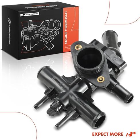 A-Premium Thermostat Housing Compatible with Ford Five Hundred Freestyle Mercury Montego 2005-2007 V6 3.0L in Saudi Arabia