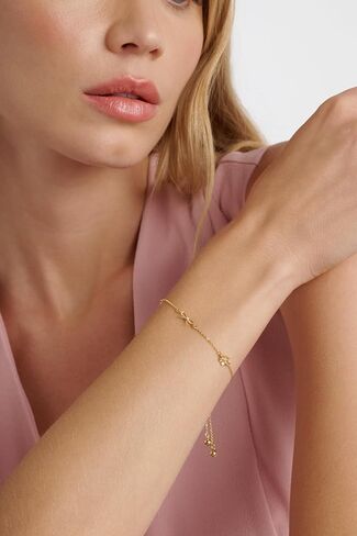 Ted Baker London Ilona Mini Icons Adjustable Bracelet for Women (Gold) in Saudi Arabia