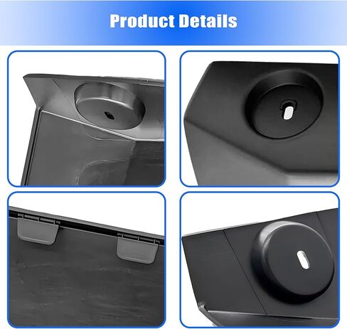 PartsFlow Trailer Hitch Cover GM1180178, Tow Hook Cover for Escalade/Escalade ESV 2015 2016 2017 2018 2019 2020 Replace# 23431237 in Saudi Arabia