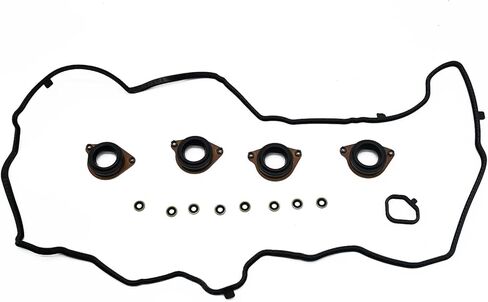 Engine Valve Cover Gasket Set Compatible with Honda Accord 2.4L K24 EX EX-L LX LX-S Coupe Sedan Sport Sedan 2-Door 4-Door 2013 2014 2015 2016 2017 Replace 12030-5A2-A01 VS50887 in Saudi Arabia