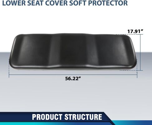 PIT66 Polaris Seat Compatible with Polaris Ranger 2X4 4X4 6X6 XP EFI LE CARB 500 700 2004-2009 2203133, 2682638-070, 2682638-455, 2683817-070, 2683932 Black in Saudi Arabia