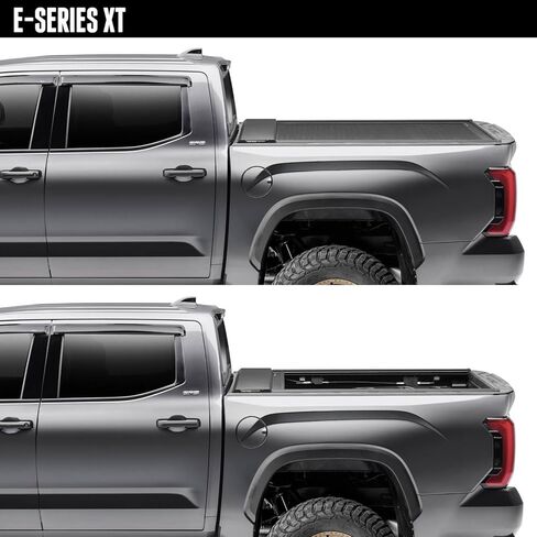 غطاء تونيو لسرير الشاحنة القابل للسحب من RealTruck Roll-N-Lock E-Series XT | 131E-XT | يناسب 2021 - 2025 Ford F-150 مقاس 5 أقدام و7 بوصات (67.1 بوصة) in Kuwait