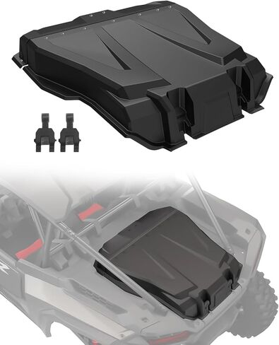 Tonneau Bed Cover for Polaris RZR XP 1000 - Waterproof Heavy Duty Rear Cargo Box Bed Cover for Polaris RZR XP/4 1000 Premium/Sport/Ultimate 2024 2025, Keep Clean Dry, Replace OEM #2884548 in Saudi Arabia