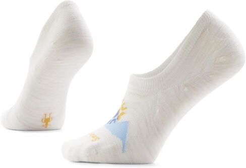 Smartwool Women's Everyday Sunrise No Show Socks, Merino Wool Hidden Socks with Heel Grip in Saudi Arabia
