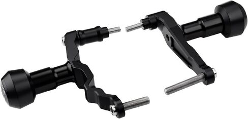 for CBR650R CB650R E-Clutch Motorcycle Falling Protection Frame Sliders Fairing Guard Anti Crash Pad Protector (for Honda Vehicle) (Black) in Saudi Arabia