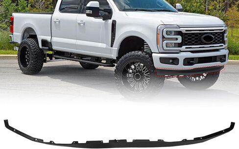YLT AUTO 2.15 Inches Front Bumper Lower Valance Panel Assembly Compatible with 2023 2024 Ford F250 F350 Super Duty Tremor Replace PC3Z-17626-CA Valance Deflector Air Dam in Saudi Arabia