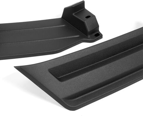 Front Bumper Lip fit for Compatible with Ford F-150 F150 Pickup Truck 2018-2020, Front Bumper Lip Spoiler Air Chin Body Kit Splitter, Unpainted Matt Black, 2019, STP-Style, ABS in Saudi Arabia