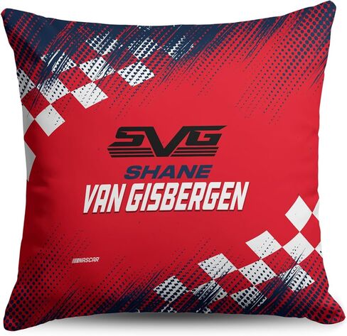 Northwest NASCAR Ross Chastain Double-Sided Throw Pillow 18x18 Inches, Soft Decorative Racing Accent Cushion, Simple Speed Design in Saudi Arabia