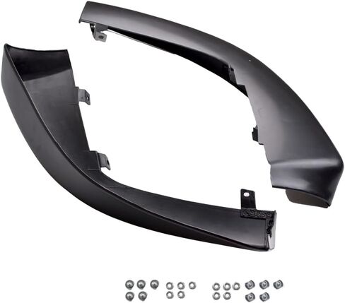 فاصل سبويلر للشفاه الأمامي متوافق مع ميتسوبيشي لانسر 2008-2015 طراز JDM، موزع ناشر هواء للسيارة من الجانب الأيسر والأيمن، واقي ذقن لسد الهواء in Kuwait