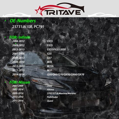مستشعر موضع العمود المرفقي للمحرك متوافق مع Nissan 350Z، 370Z، Altima، Maxima، Murano، Pathfinder، Quest & Infiniti EX35، FX37، G35، Q50، QX60 OE# PC791 in Kuwait