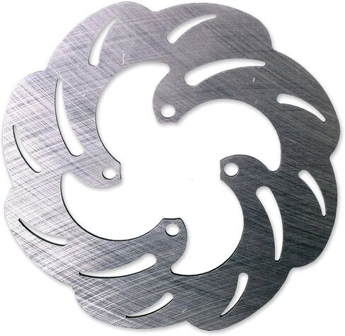 JOES RACING PRODUCTS JOES RACING PRODUCTSJoes Racing Brake Rotor, Scalloped/Slotted, 5.000 in OD, 0.131 in Thick, 4 x 1.750 in Bolt Pattern, Steel, Natural, Quarter Midgets, Each (25410) in Saudi Arabia