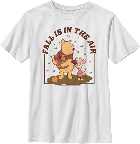 Disney Boys' Disney Winnie The Pooh Falls in The Air Boys T-Shirt in Saudi Arabia
