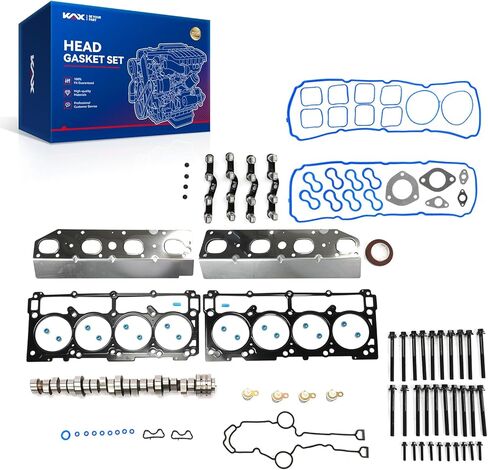 KAX 5.7 Hemi Non MDS Lifter Cam Camshaft Head Gasket Set Compatible with Ram 1500 2011-2019, Dodge Ram 1500 2009-2010, for Chrysler Aspen 2009, Durango 2009, OE# 53022263AF 53021720AD 53021726AE in Saudi Arabia