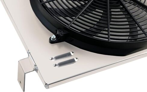 Aluminum Radiator Shroud Electric Fan For 1955-1957 Chevy Bel Air Nomad V8 Engine in Saudi Arabia