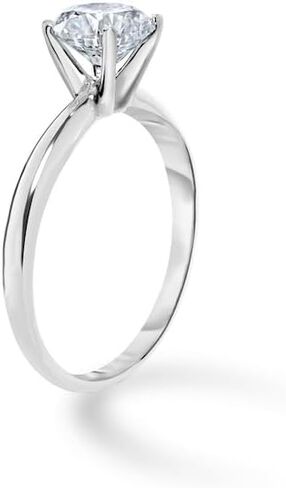 IGI Certified 1 Carat Lab Grown Diamond Solitaire Engagement Ring 14K Yellow Gold or White Gold (F-G Color, VS2-SI1 Clarity) in Saudi Arabia