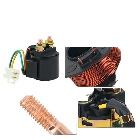 مرحل الملف اللولبي لبدء تشغيل الدراجة النارية متوافق مع TRX125 ATC200 CBX1000 GR650D VS800GL Worker 335 500 GT125 in Kuwait