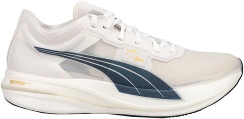 PUMA Womens Tracksmith X Deviate Nitro Elite Racer Running Sneakers Shoes - Off White in Saudi Arabia