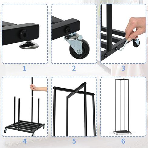 رف تخزين الوسادة، حامل وسادة على الأرض مقاس 77 بوصة، رف عرض الوسادة مع عجلات، حامل وسادة مزخرف لأريكة الأريكة، غرفة النوم، غرفة المعيشة، الفندق، وسادة مركزية، ارتفاع قابل للتعديل in Kuwait