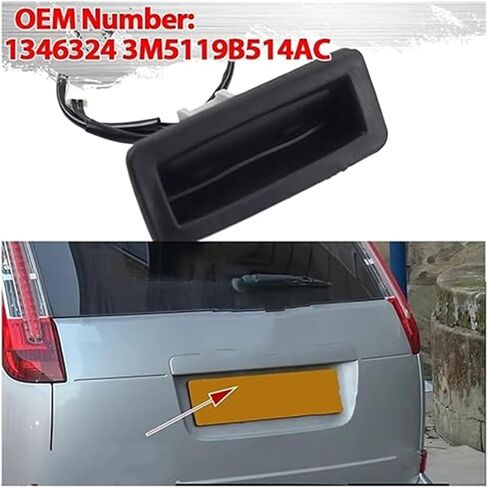 Trunk Rear Tailgate Lock for Focus C Max for Cap 2003 2007 for Cabriolet Ca5 2006 2010 Rear Trunk Lock Boot Release Switch Tailgate Handle in Saudi Arabia