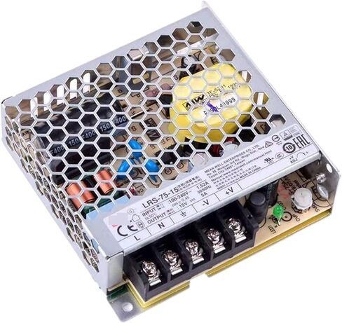 1pcs LRS-75-15 15VDC 5A Single Output Switching Power Supply Led Driver in Saudi Arabia