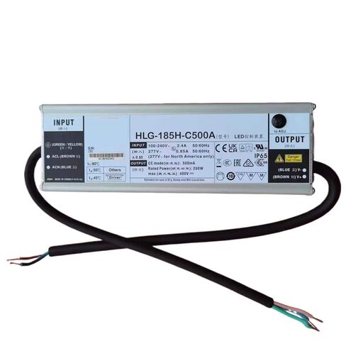 1pcs LED Power Supply HLG-185H-C HLG-185H-C500A HLG-185H-C700A HLG-185H-C1050A HLG-185H-C1400A 185W(HLG-185H-C1050A) in Saudi Arabia