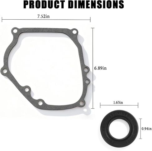 11381-ZH8-801 طقم غطاء جانبي لغطاء الساعد متوافق مع Predator 212/GX200 GX160/ Baja 200cc 196cc 224cc/Tillotson/Coleman Mini Bike CT200u استبدال حشية غطاء الصمام in Kuwait