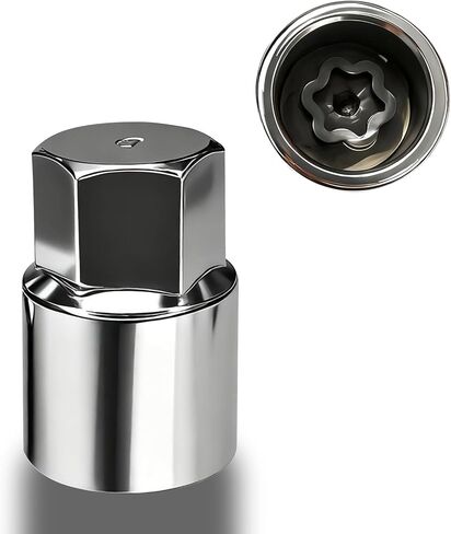 D-Wheel Lock Key Locking Lug Nuts Key Removal Tool for Toyota Lexus Tacoma, Professional Anti-Theft Locking Lug Nut Bolt Screw Remover Socket Adaptor Wheel Lock Nut Tool Installation & Removal in Kuwait