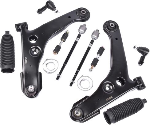 AP01 Control Arm Ball Joints Tie Rod Ends Front Lower for 02-07 Mitsubishi Lancer FWD auto parts in Kuwait