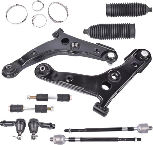 AP01 Control Arm Ball Joints Tie Rod Ends Front Lower for 02-07 Mitsubishi Lancer FWD auto parts in Kuwait