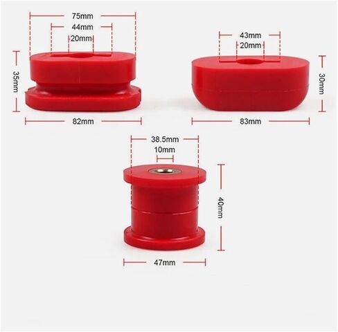 99-06 Fit For VW Fit For Jetta Fit For Golf GTI Mk4 Lower Dogbone Engine Mount Polyurethane Bushings auto parts in Kuwait