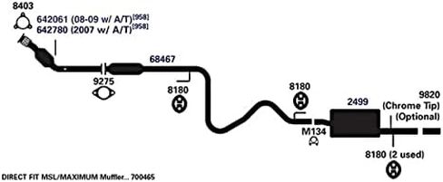 كاتم صوت عادم AP 700465 in Saudi Arabia