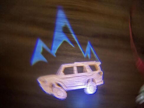 Courtesy Projector Laser Welcome Light Puddle Lamp for GX400 GX460 2010-2023 Blue Color in Kuwait