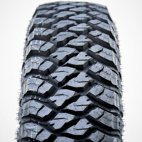 مجموعة من 2 إطارات شعاعية للشاحنات الخفيفة للطرق الوعرة Atlander Roverclaw M/T I Mud - LT235/85R16 235/85/16 235/85-16 120/116Q نطاق تحميل E LRE 10 طبقات RBL بأحرف سوداء مرتفعة (اثنين) in Kuwait