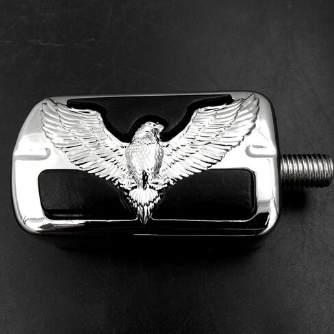 XKMT-Eagle Hawk Emblem Skull Shifter Peg Compatible With Street Bob FXDB SuperLow 1200T Tour Glide CHROMED [B013QC4IG0] in Saudi Arabia