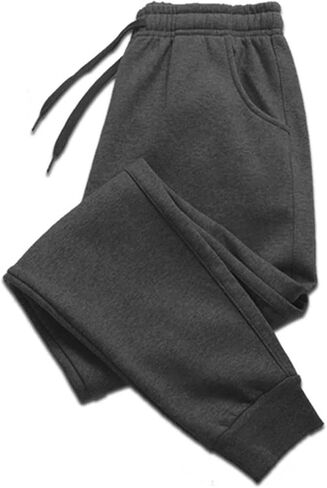 Dcvmvmn Men's Casual Sports Pants Drawstring Jogger Trousers Running Training Jogging Sweatpants Navy Blue in Saudi Arabia