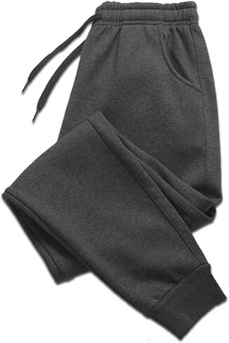 Dcvmvmn Men's Casual Sports Pants Drawstring Jogger Trousers Running Training Jogging Sweatpants Navy Blue in Saudi Arabia