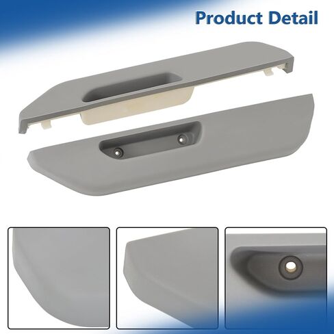 Silscvtt 1 Pair Front Door Armrest Replacement for C/K Series 1988-1994 Gray Interior Trim Replacement for 15627855 15627856 in Kuwait