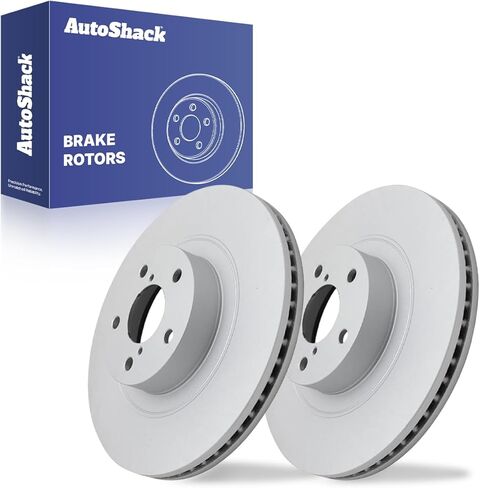 AutoShack 11.55 بوصة (293.3 مم) استبدال دوارات الفرامل الأمامية لـ 2009-2018 سوبارو فورستر 2005-2014 سوبارو أوت باك 2013-2016 سليل FR-S 2017-2020 تويوتا 86 2022-2024 تويوتا GR86 مجموعة قطعتين in Saudi Arabia