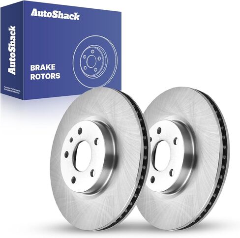 AutoShack Front Vented Brake Rotors 2-PC Set Replacement for 2013-2020 Ford Fusion 2013-2016 Lincoln MKZ 12.44" (316 mm) in Saudi Arabia