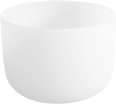 B Note Crown Chakra Frosted Quartz Crystal Singing Bowl 8 inch Free mallet &o-ring included in Saudi Arabia