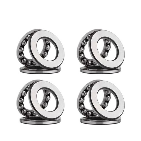 4PCS 51100 51101 51102 51103 51104 51105 Flat Thrust Ball Bearing Small Pressure Bearing(51101 12x26x9) in Saudi Arabia
