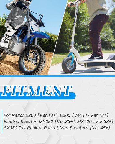 MX350 Throttle & Grips, Electric Dirt Bike Twist Throttle Assembly for Razor MX350/400, SX350, E200/300, Pocket Mod Scooters in Saudi Arabia