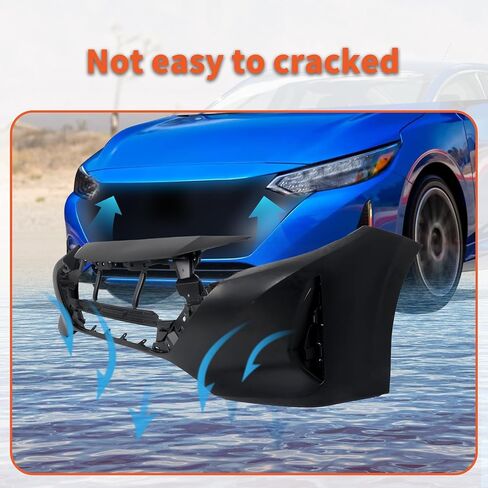 Primed Plastic Front Bumper Cover Replacement for Sentra 2024 62022-6LY0H in Saudi Arabia