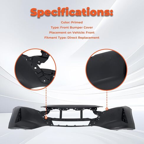 Primed Plastic Front Bumper Cover Replacement for Sentra 2024 62022-6LY0H in Saudi Arabia