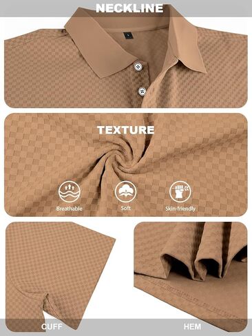 Mens Polo Shirts Short Sleeve Casual Golf Shirts for Men Polo, Work Office Travel Outdoor Daily Wear in Saudi Arabia
