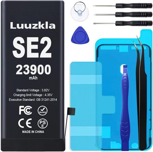 Luuzkla 11500mAh (2024 New Upgrade) Battery Compatible with iPhone XS MAX, Super Capacity Battery Replacement Compatible with iPhone XS MAX, with Full Tool Kits-0 Cycle High Capacity-24 Months Service in Saudi Arabia