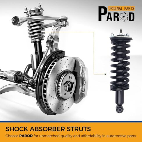 PAROD Pair 171103 Shock absorber Strut fit for 2005-2012 Nissan Pathfinder, 2005-2015 Xterra w/Coil Spring Assembly Front 4WD RWD in Saudi Arabia